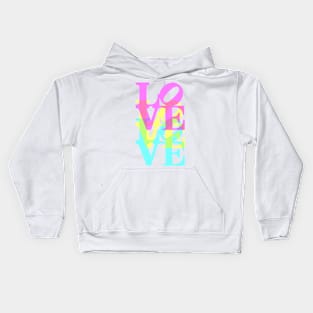 Stacked LOVE Kids Hoodie